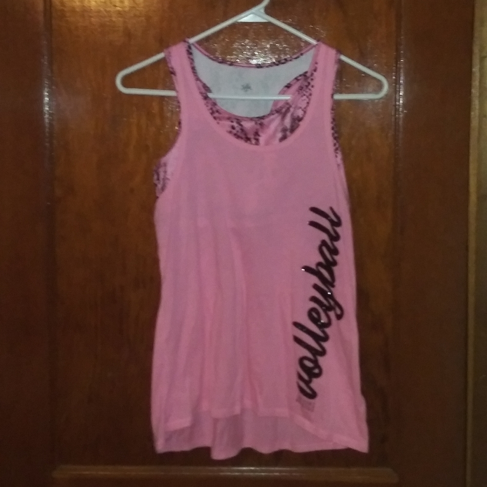 Justice tank with sports bra